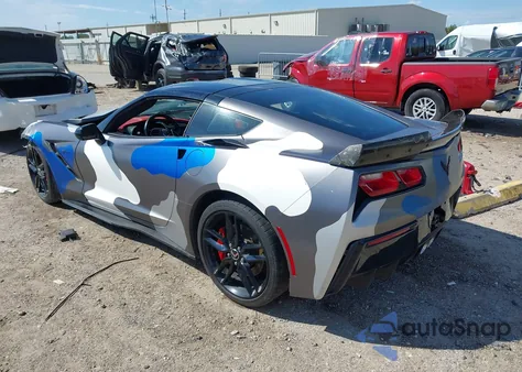 2014 Chevrolet Corvette Stingray Z51 из США, поврежденный, VIN 1G1YL2D78E5000263
